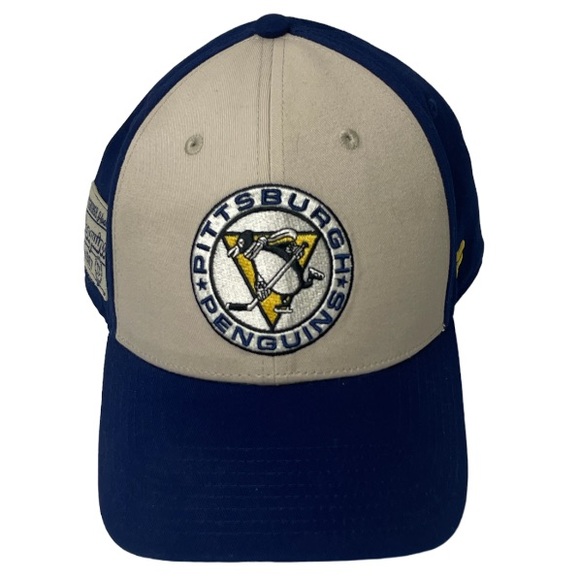 Pittsburgh Penguins Ball Cap Embroidered Vintage Hockey NHL Fanatics Sports Team - Picture 9 of 9
